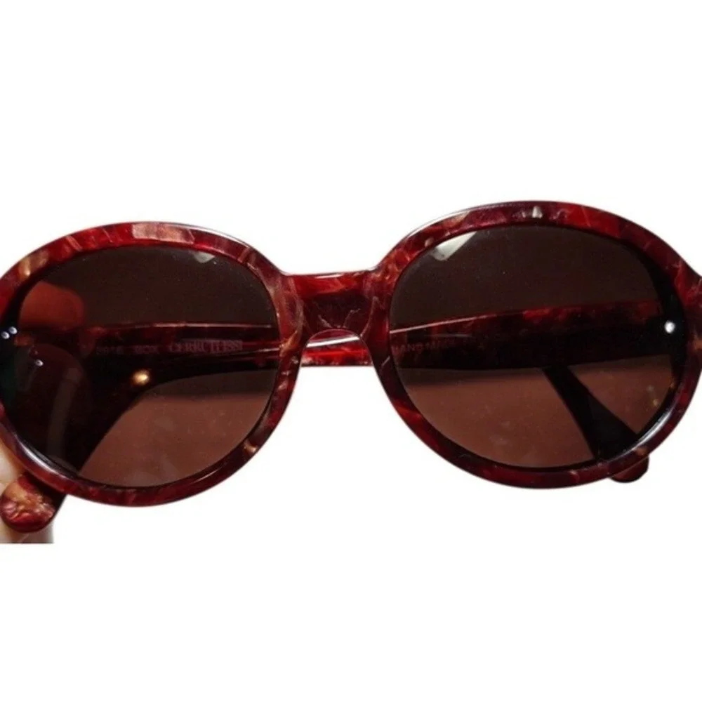Cerruti 1881 2916 BOX Hand Made France Sunglasses Marbled 53□18‎ Vintage luxury
